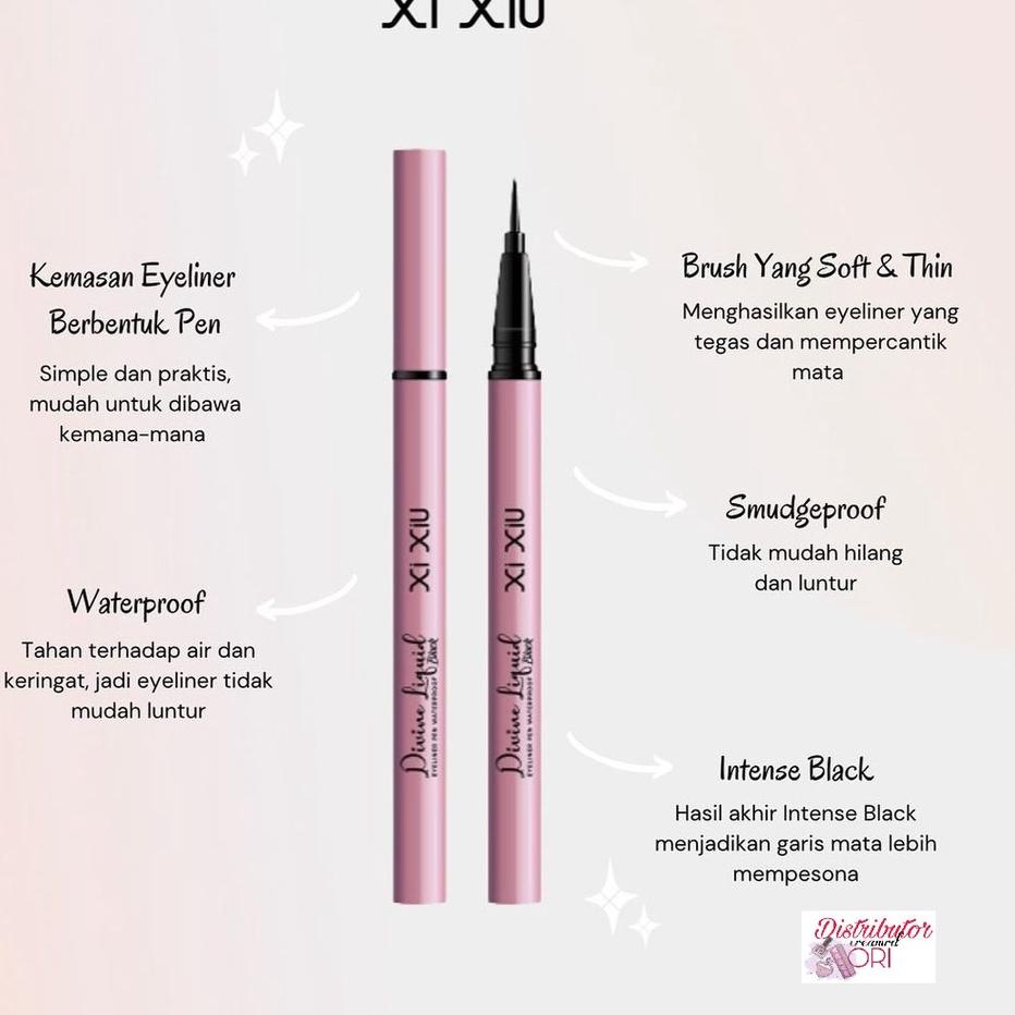 XI XIU Divine Eyeliner Spidol GIRLSNEED77