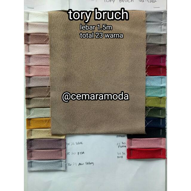 Kain Tory Burch Tori Burch Tory Bruch Tory Burc Harga Per Meter Shopee Indonesia