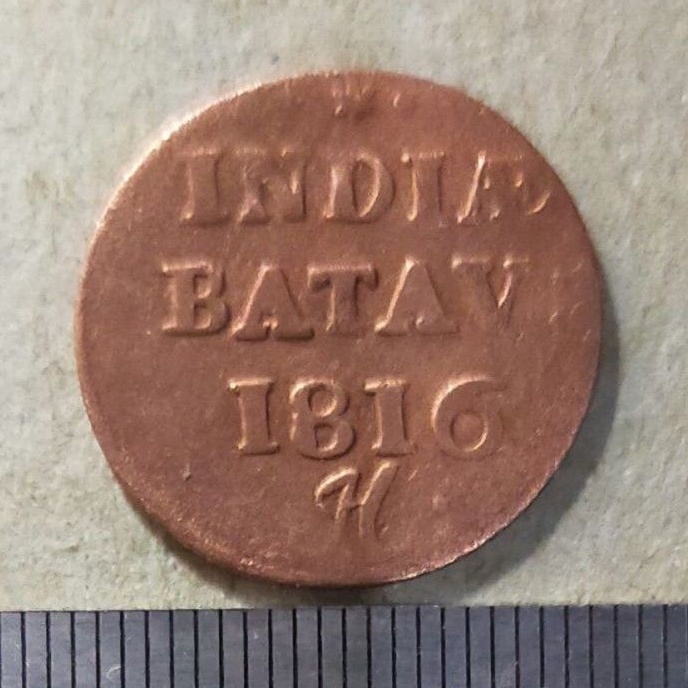 #4.IB. UANG KUNO / KOIN KUNO BELANDA INDIAE BATAV TAHUN 1816 (H)