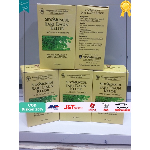 

❤COD❤ Sari Daun Kelor Sidomuncul 50's