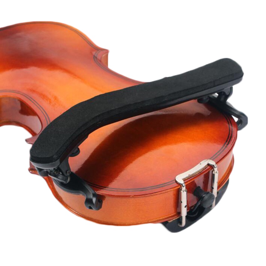 Adjustable Shoulder Rest Biola Besi Plastik (4/4 - 3/4) Violin Neck Rest Pundak