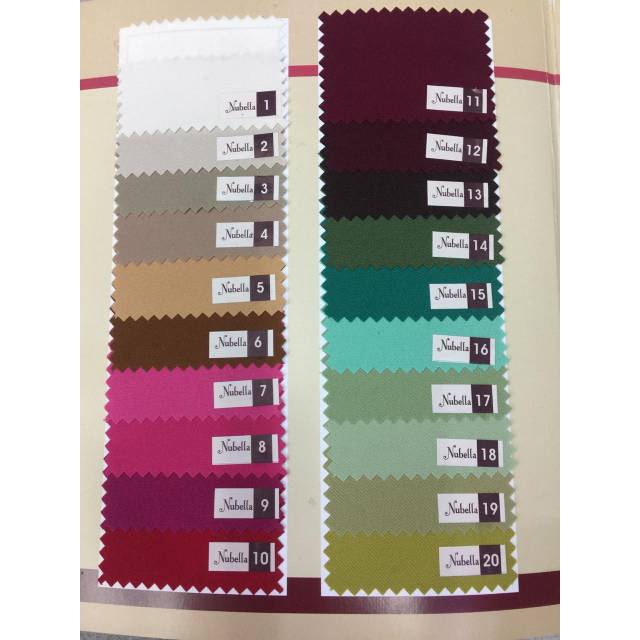 Bahan kain Nubella, cocok utk seragaman/baju kantor/ baju formal, per 50cm