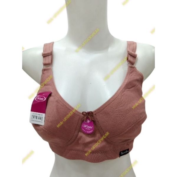 ( Terlaris ) BH jumbo / Bra JUMBO 44,46,48,50 / Bra Cup Besar Tali Lebar / Bh Tanpa Busa Tanpa Kawat