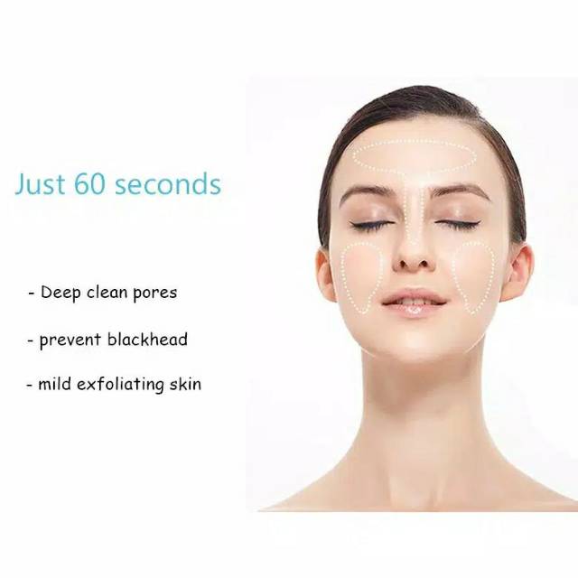[CLASHOP]FACIAL CLEANSING BRUSH SILIKON 3D ALAT CUCI MUKA 2 SISI ULTRA HALUS IMPOR HIGH QUALITY     A13