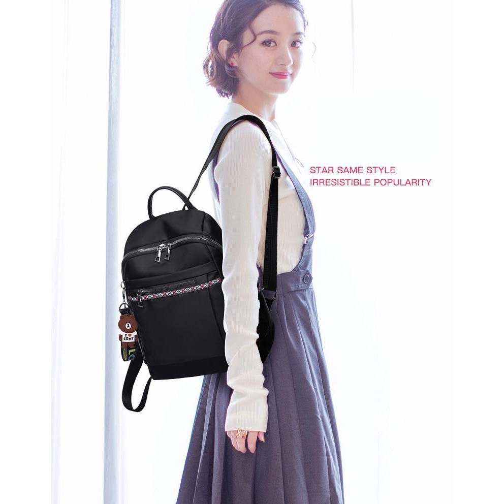 NIQABIS TAS RANSEL WANITA MURAH LULU TAS PUNGGUNG CEWEK TAS KANTOR TAS KERJA BACKPACK GAYA KOREA