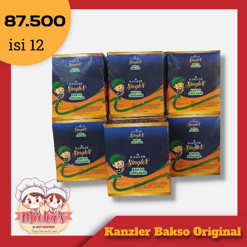 

KANZLER BAKSO ORIGINAL 1 BOX ISI 12