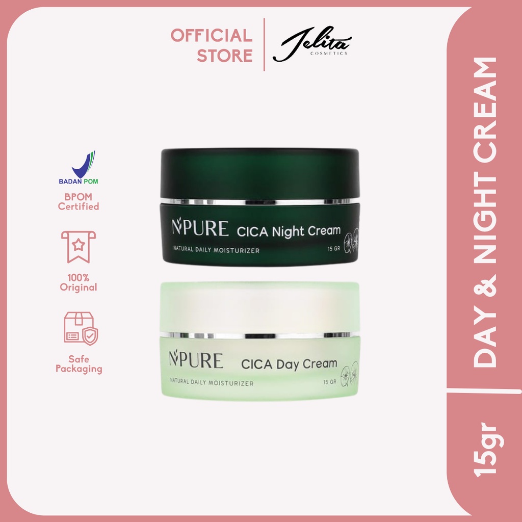 NPURE Cica Series | Day &amp; Night Cream Centella Asiatica