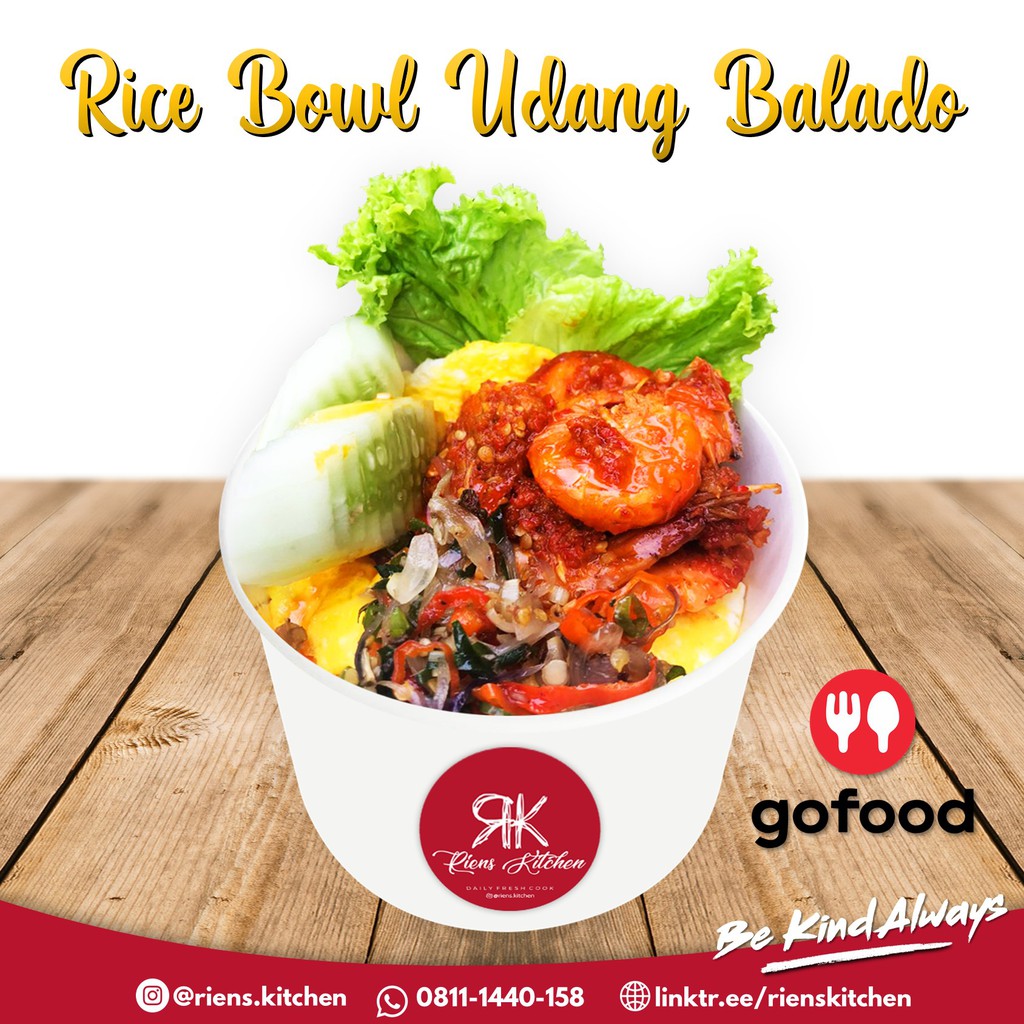 

RICE BOWL UDANG BALADO RK