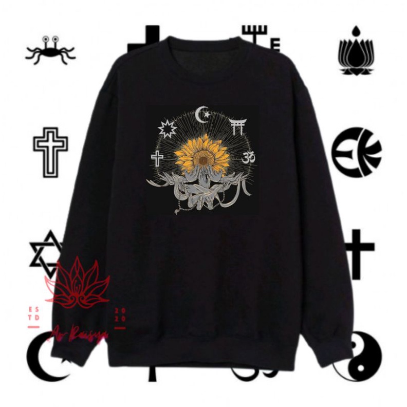 crewneck pluralisme/sweater pluralisme/Crewneck toleransi antar agama/Crewneck toleransi antar agama