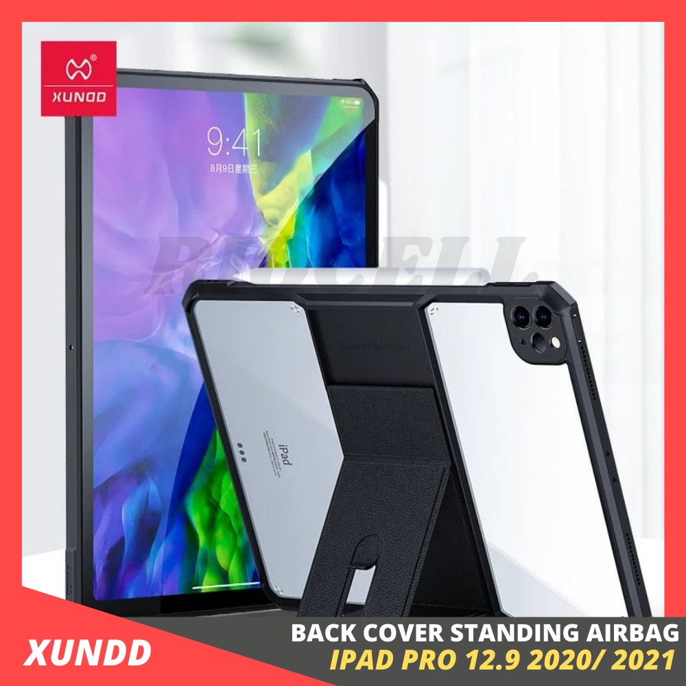 XUNDD Case iPad Pro 12.9 2020/ 2021 M1 Airbag Back Clear Soft Case