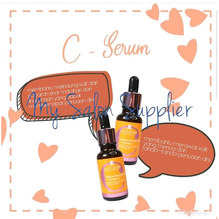 La Tulipe C - Serum 20ml / Serum Wajah