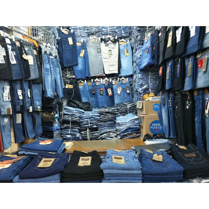 Celana jeans pria slimfit][pensil]]premium