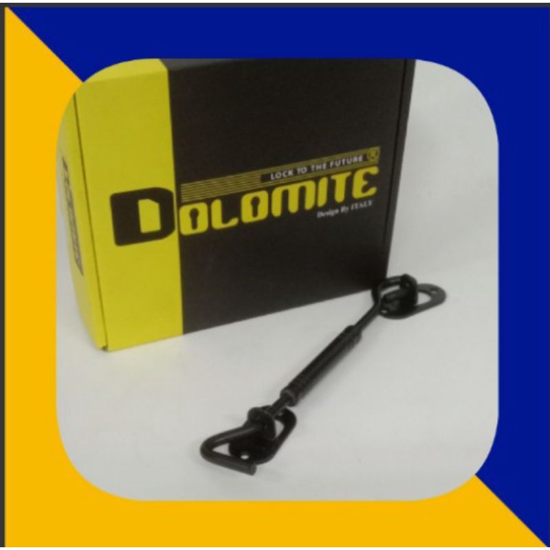 Hak angin/cantolan jendela/penahan jendela Dolomite 10" Black Matte HA-2167