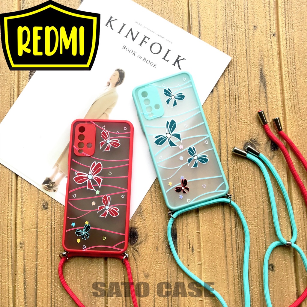 Lens Cover Case - Lanyard Sling Xiaomi Redmi 9 9A 9C 9T Poco M3 Poco X3