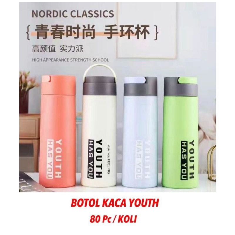 BOTOL MINUM KACA YOUTH BOTOL YOUTH [IM]