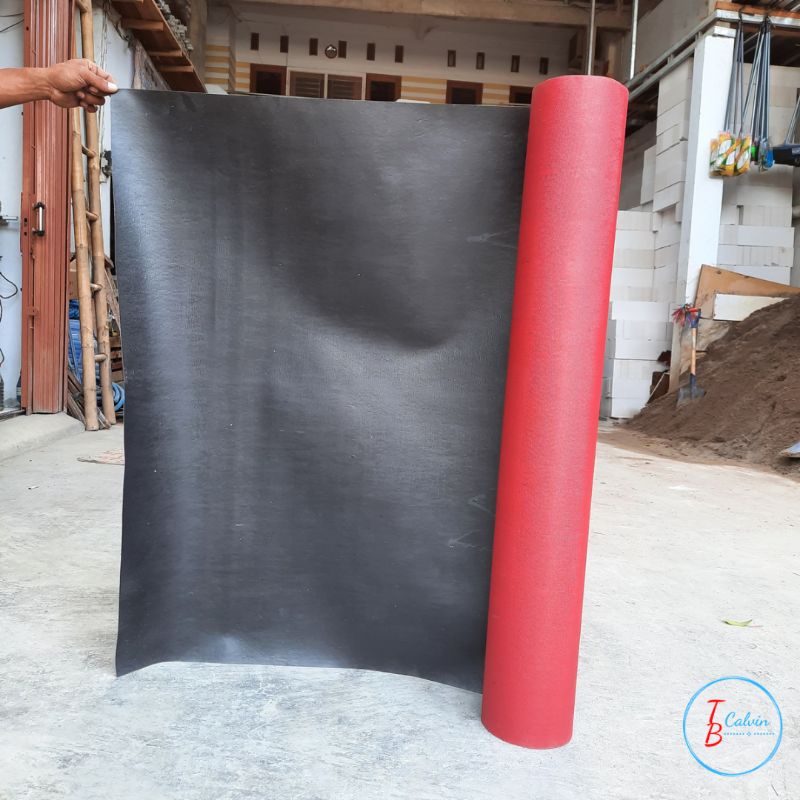 Karpet talang air merah hitam 110cm KUDA MAS