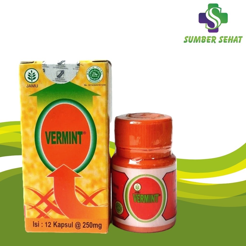 VERMINT BOTOL 12 KAPSUL