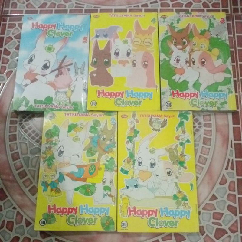 komik happy happy clover