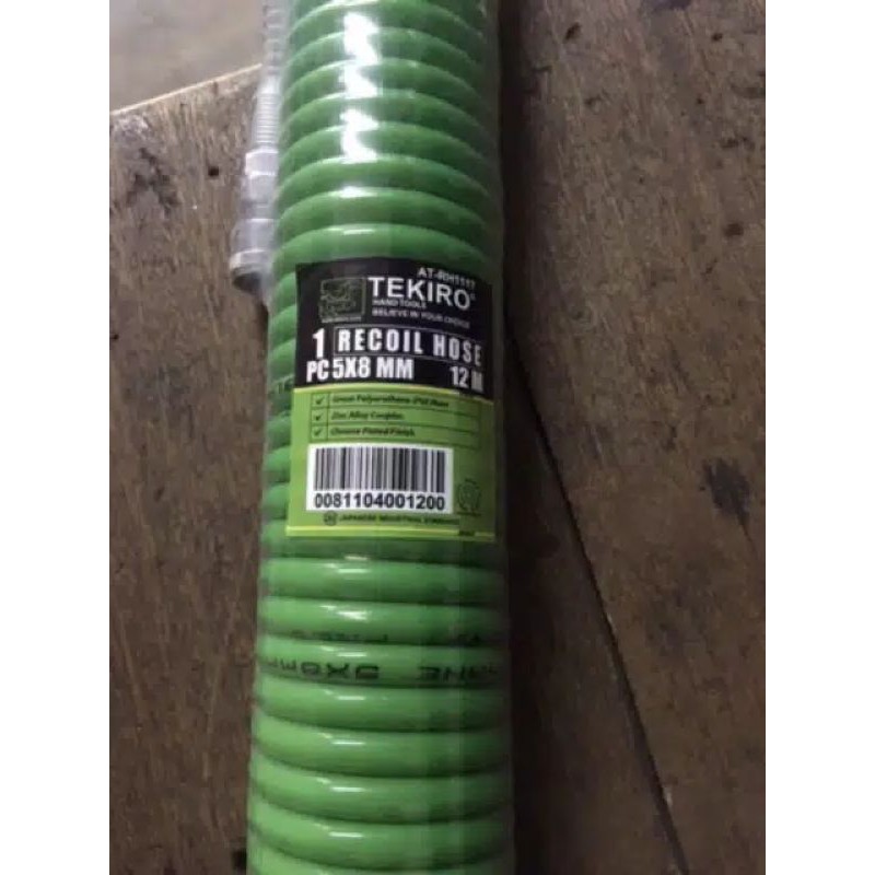 SELANG RECOIL TEKIRO 12 M SELANG SPIRAL TEKIRO 12 M SELANG KOMPRESOR TEKIRO
