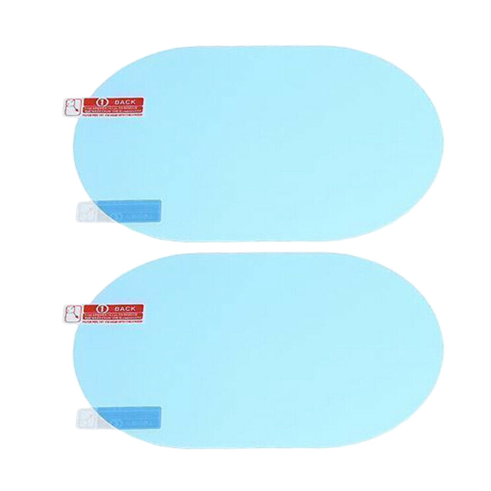 2x Car Anti Fog Anti-glare Rainproof Rearview Mirror Trim Film Cover Accessories