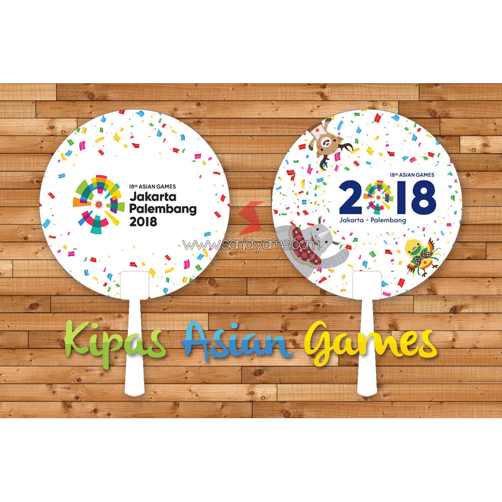 Souvenir Kipas Asian Games (Ready Stock)