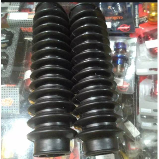 Tutup Cover Karet Shock Trail Karet Shock Depan Trail Spiral Ukuran Medium Sedang Shopee Indonesia