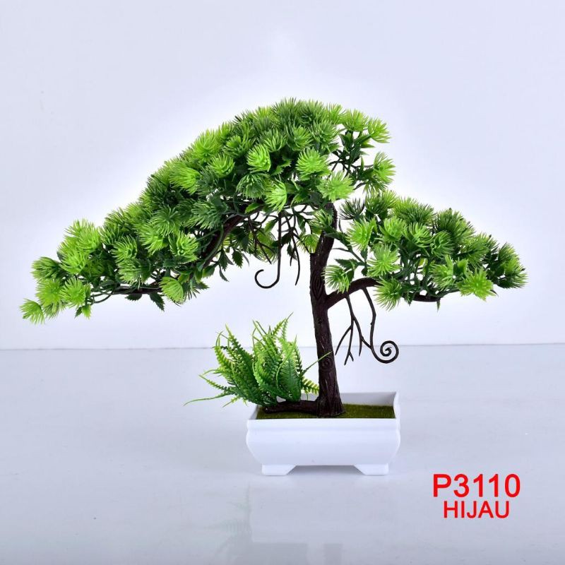 TF11/COD/P3110 ( 1kg bisa 10pcs ) BUNGA DEKORASI/BUNGA PLASTIK/TANAMAN ARTIFISIAL-HIJAU