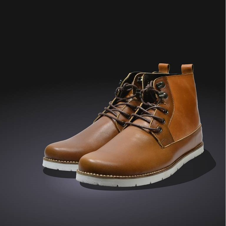 Sepatu Kulit Pria boots Pria Sepatu Casual Sepatu boots casual Laguna Drake Routes