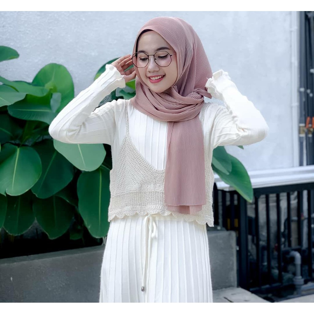 HIJAB PLISKET / PASMINA HIGHT QUALITY