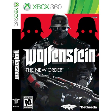 Game Wolfenstein The New Order XBOX 360 for Jtag/RGH (Game Data DVD Kaset)