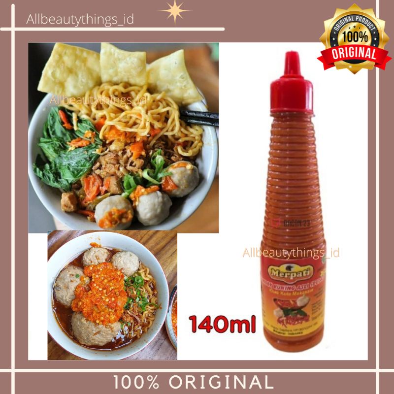 

Lombok Kuning Merpati 140 ml Sambal Sambel cabe Makassar oleh oleh