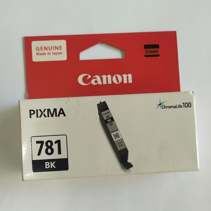 Varian tinta canon 781 black & 781 calour original