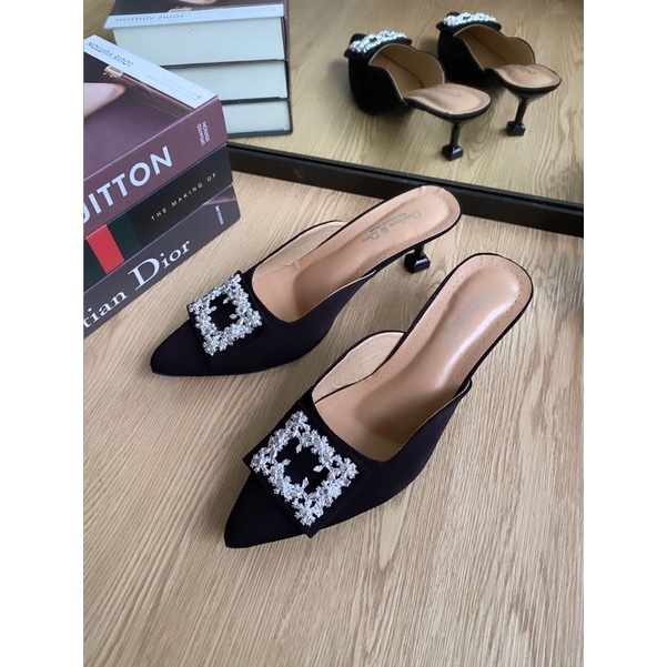 DECLARE&amp;DEE CHELSEA HEELS SANDAL KONDANGAN WANITA 6 CM