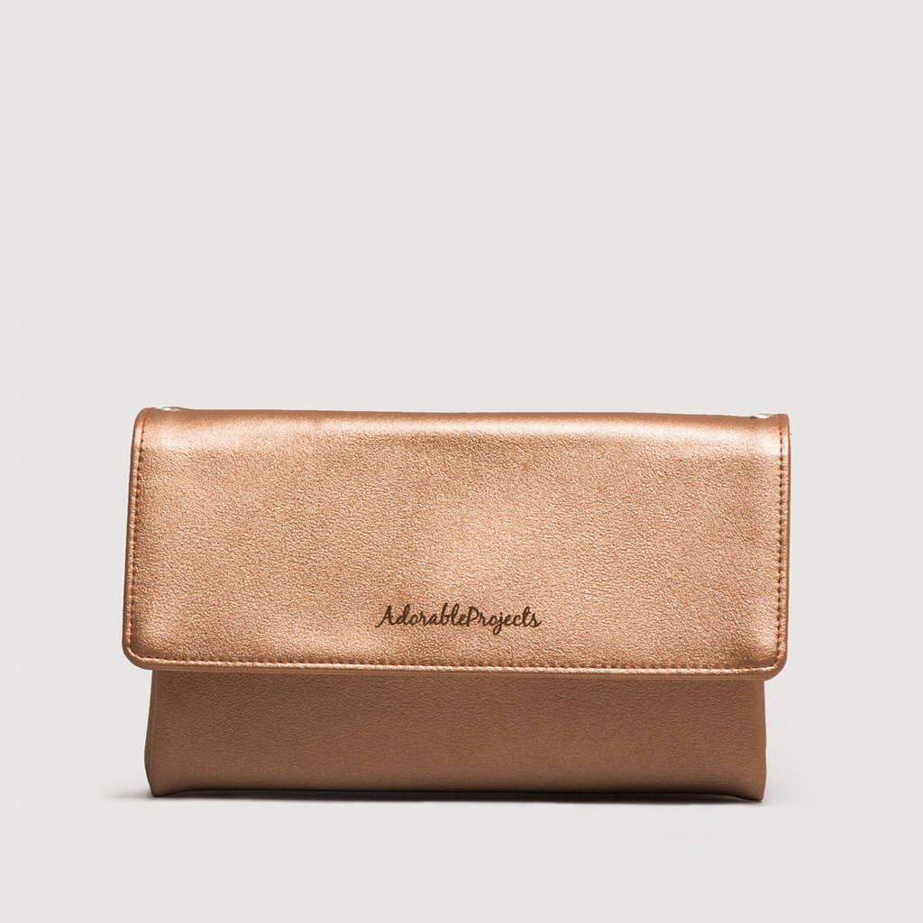 rose gold clutch