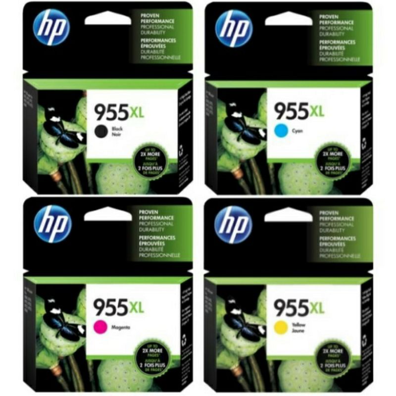TINTA CARTRIDGE HP 955XL BLACK & 955XL COLOUR