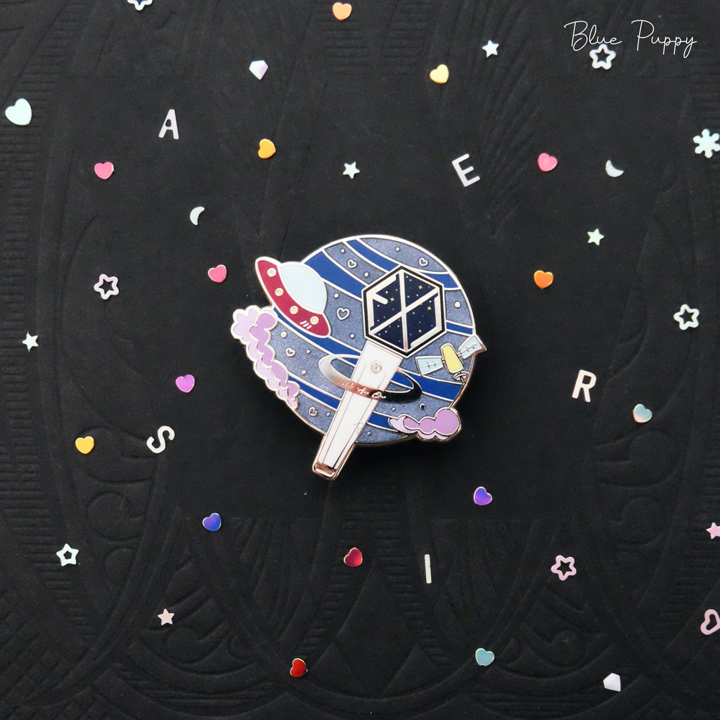 EXO Aeris Planet Enamel Pin