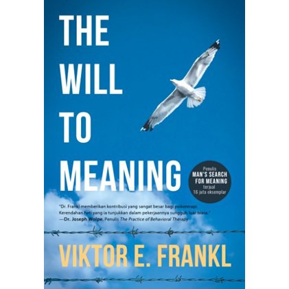 Buku Viktor Frankl The Will to Meaning & Man Searching for Meaning