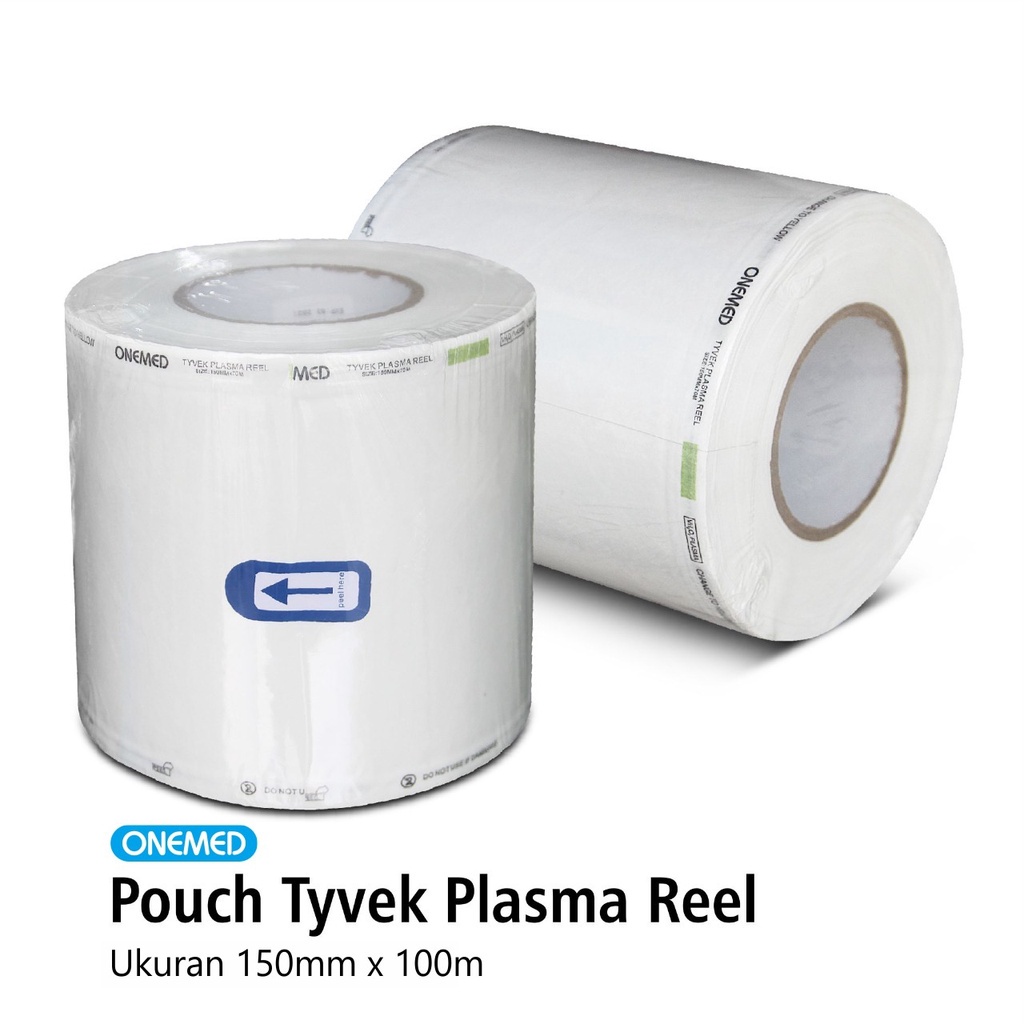 Pouch Tyvek Plasma Roll 15 cm x 100 M OneMed Roll