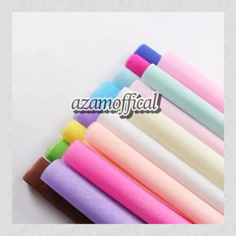 

KERTAS BUNGA COTTON PAPER TISSUE TISU FLOWER PAPER FLOWER WRAPPING BUKET BUNGA
