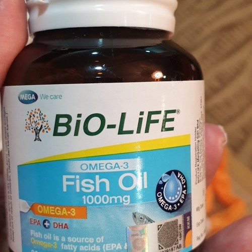 Bio Life Omega 3 Fish Oil 1000mg isi 200s impor
