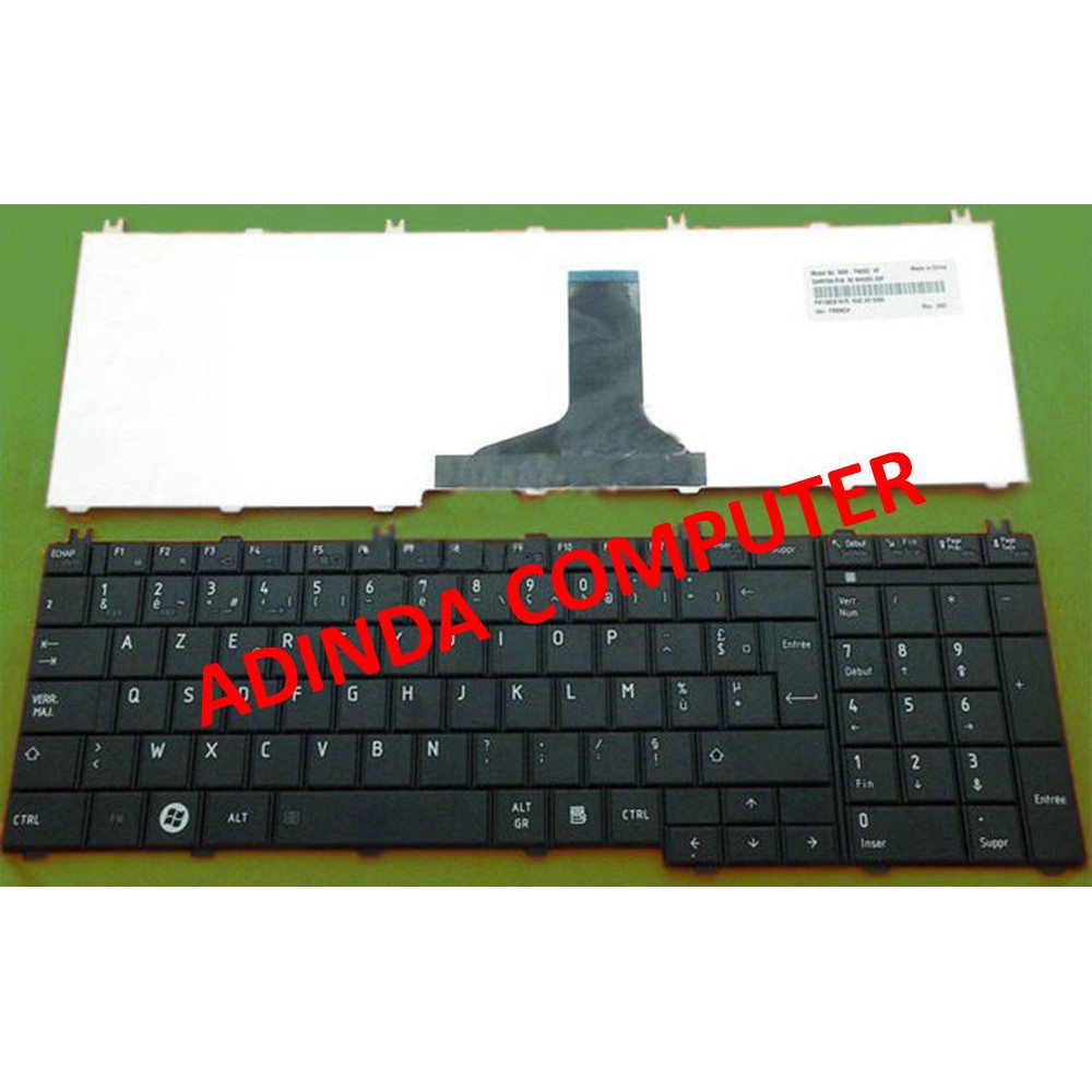 Keyboard Toshiba Satellite C660 C665 C650 C655 C660 L650 L655 L670 L755 L755D L750 L770