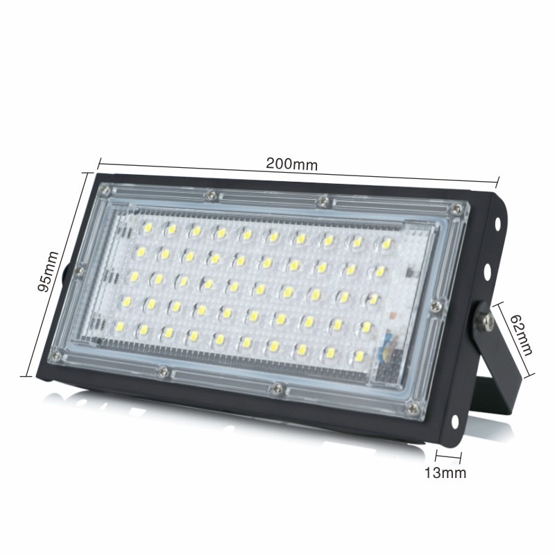 LAMPU SOROT / TEMBAK LED SLIM 50 WATT / 50W / SLIM LED FLOODLIGHT50 WATT AC 220V