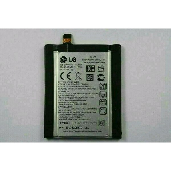 BATERAI BATRE LG G2 BL-T7 ORIGINAL BATTERY LG G2
