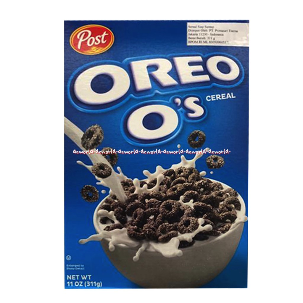 Post Oreo O.S Cookies 311gr Cereal Oreo Sereal Rasa Oreo Box Oreo Cereal Breakfast