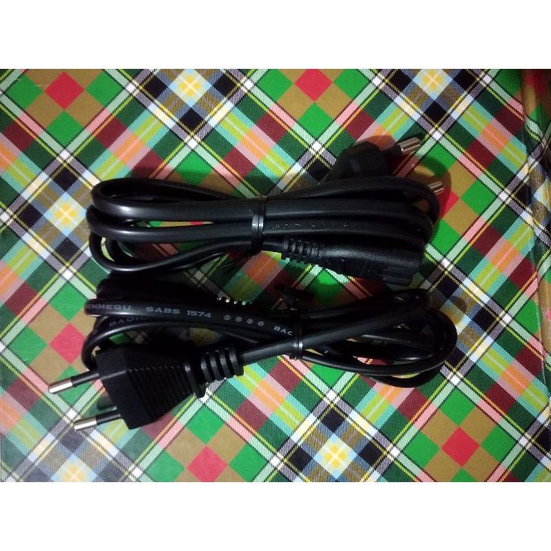 Kabel Power Adaptor Laptop 2 Lubang 8 Original Copotan Harman Kardon Speaker