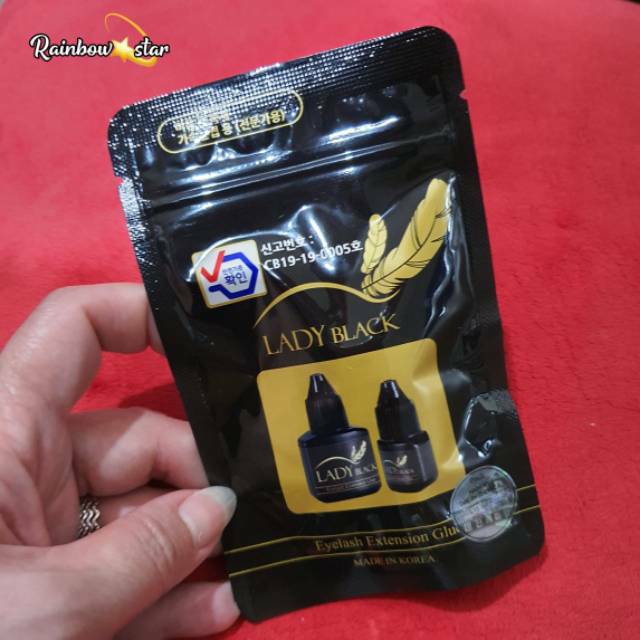 Lady Black Eyelash Extension Original Korea