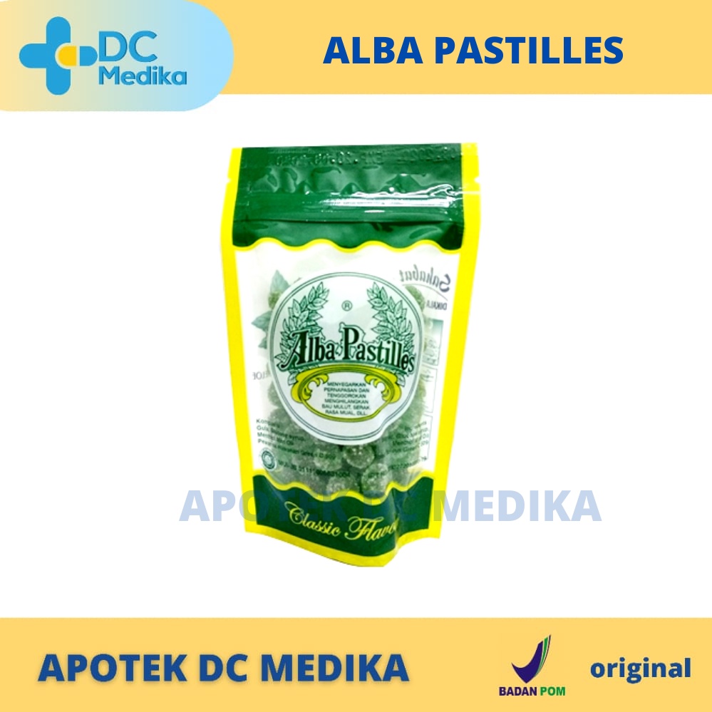 ALBA PASTILLES / PERMEN / pelega tenggorokan