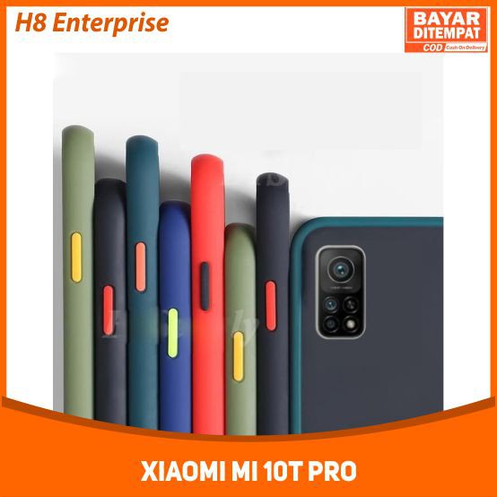 Case Xiaomi Mi 10T / Mi 10T  Pro Silikon Soft Case Colored Frosted