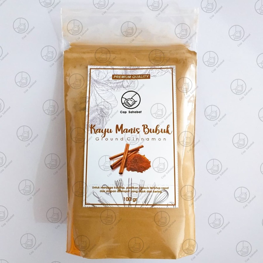 Kayu Manis Bubuk Asli 100gr / Bubuk Kayu Manis Murni 100% / Cinnamon / JSR Rempah Kualitas Premium