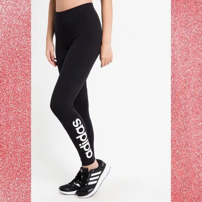PROMO - CELANA LEGGING ADIDAS OLAHRAGA SPORT / LEGING MURAH WANITA ( IMPORT ) - MERAH TRAINING WANI